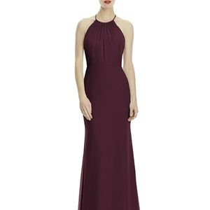 Lela Rose Bridesmaid Dress LR239 in Bordeaux